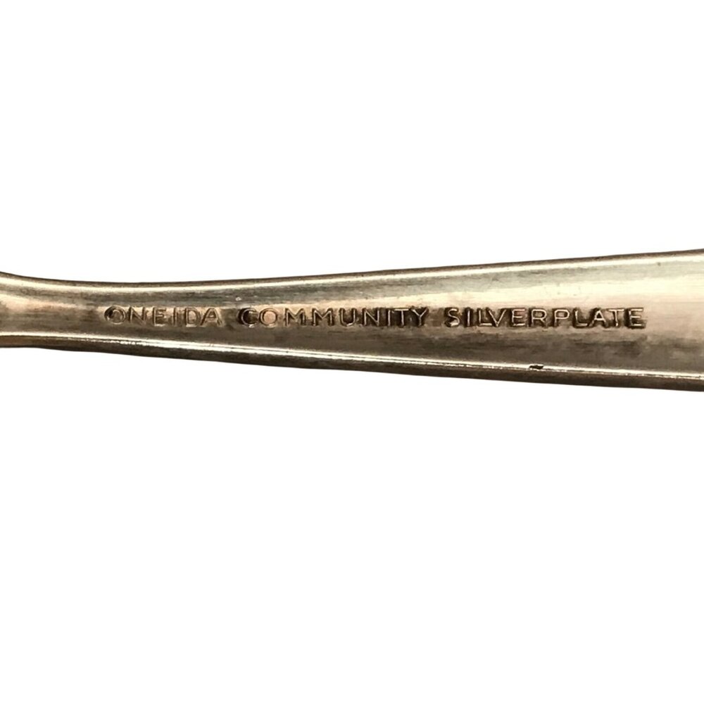 Oneida Community Enchantment / Gentle Rose - 3 Teaspoons - 6" - Picture 7 of 8